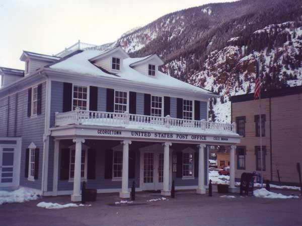 Georgetown post office - a classic building of the mining town
Colorado Georgetown - the classic Western style - here for the post office