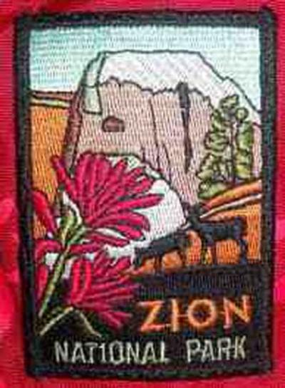 U.S. National Park Zion - the Zion logo of the nature park
U.S. Utah Zion National Park - Colourful logo of Zion National Park