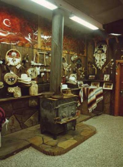 Zion National Park USA - a store with Indian products
 Utah USA Zion National Park - in the store can be found from Indian jewelry to Indian clothes many accessoires - a paradise for collectors.