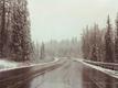 Colorado Winterlandschaften - auf der Fahrt ins Gebirge