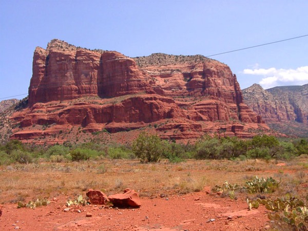 On the way to Sedona - once a sacred place for the Indians
Sedona and the awesome red Cayon - worth a visit. Red earth, red rocks - like glowing lava. A wonderful experience.