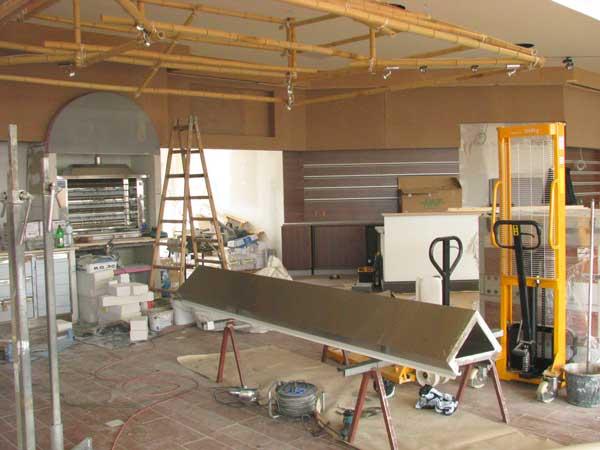 Bar interior design - beverages bar of the Coffe-In
Gastronomy restaurant and bar planning design - the decorations and devices become finished and are part of the entire of the bar design