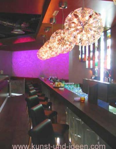 Design bar lounge cu efecte luminoase
Lounge bar de proiectare umfaste obiecte extraordinare de lumina si de un design aspectuos, iluminat atmosferic.. Noi planificarea restaurantul, bar, cafenea, discoteca - Marius Dragan     +40 72 1216610, Bucuresti