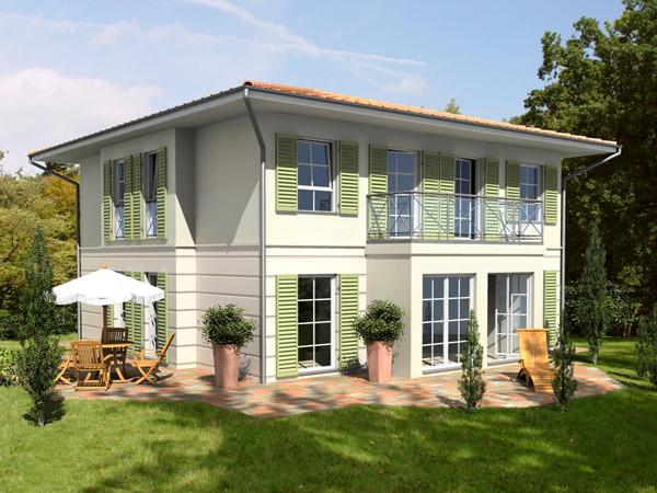 Prefabricated lightwight concrete building -- CHARMING HAUS - for lovers's of southern flair
 A mediterranean villa - a wonderful prefabricated lightwight concrete building - for families who love the special.  If you are interested - please contact us: office@milo-designs.com