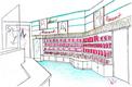 Store design ideas - search for better distribution of presentation areas