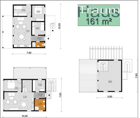 Modernes Holz Fertigteilhaus ADI - 162 m² - zu einem hervorragenden Preis
 161 m² Holz Fertigteil Haus - ein sehr modernes Einfamilienhaus über mehrere Ebenen - zu einem sehr guten Preis.. Bei Interesse nehmen Sie bitte Kontakt mit uns auf:   office@milo-designs.com