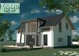 Wooden prefabricated house ELA   - large living area for a great price