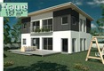 Beautiful modern stylish wooden prefabricated house with 157m ² - with an unbeatable price