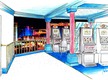 Slot Casino Thema "Las Vegas" Interior Design Ausstattung von Alexander Milo