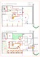 Indoor Grundriss Design Planung vom Übergang alter Bereich zum neuen Restaurant und Kinder Spielraum.