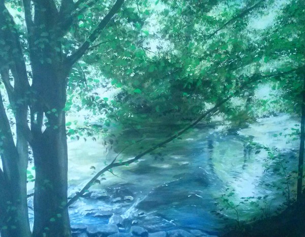 Domenico Stago - ein stimmungsvolles Wald und Wasserbild - eine Inspiration voll positiver Ausstrahlung
Domenico Stago - ein erstklassiger Kunst Maler, Bühnen Bildner, Objekt Künstler - zeigt in seinen lichtdurchfluteten Bildern Waldstimmungen voller Lebensfreude