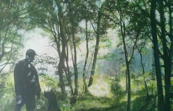 Domenico Stago - verträumte Waldbilder voller Inspiration und positiver AKraft
Domenico Stago - Kunstmaler, Bühnenbildner, Objektkünstler - hier ein Waldbild mit herrlichen Lichtstimmungen - das jeden Betrachter mit nimmt ...